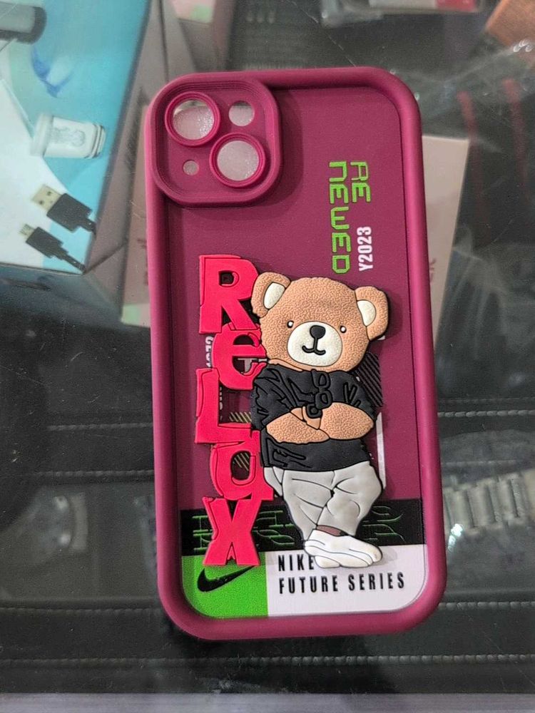 iPhone 14plus Cute Bear Phone Case
