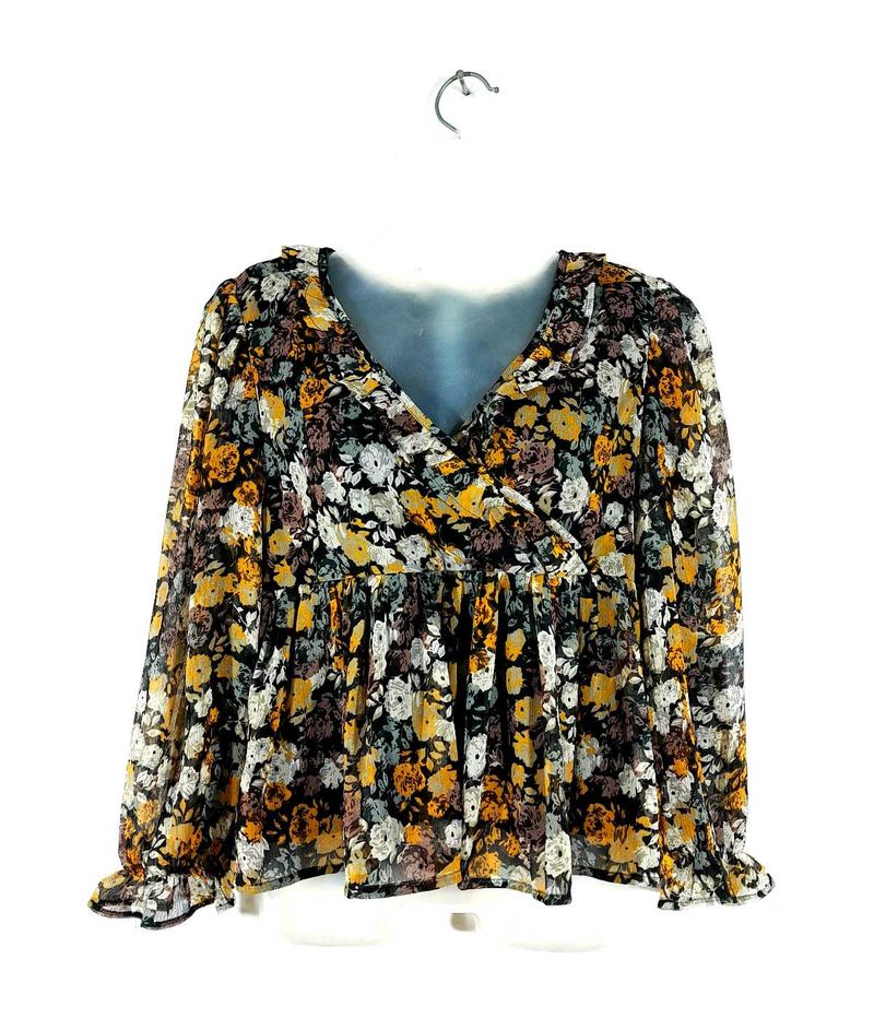 Multi Color Printed Top For Women's