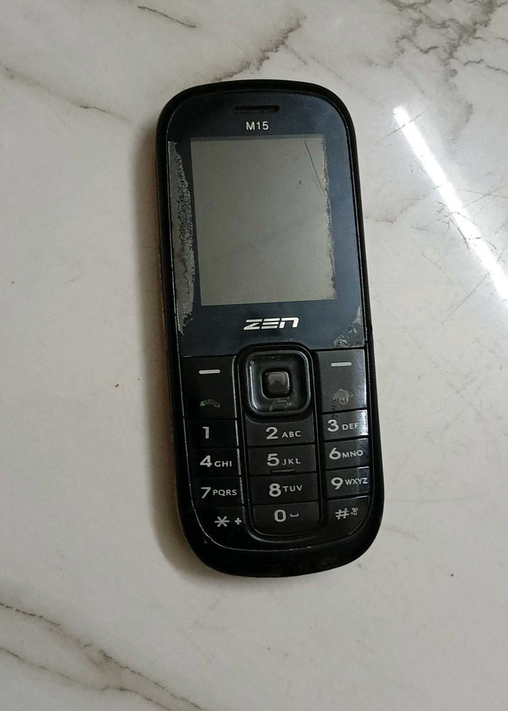 ZEN M15 Basic Feature Phone.without battery.