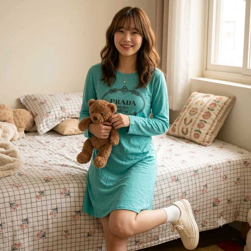 Chic Soft Teal Milano T-Shirt