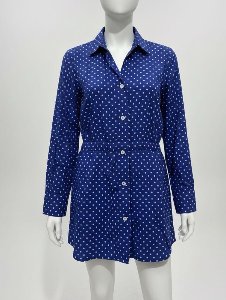 🌸Polka Dot Shirt Dress