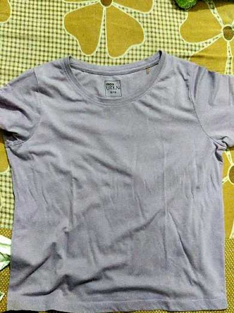 Solid Color Casual T-Shirt