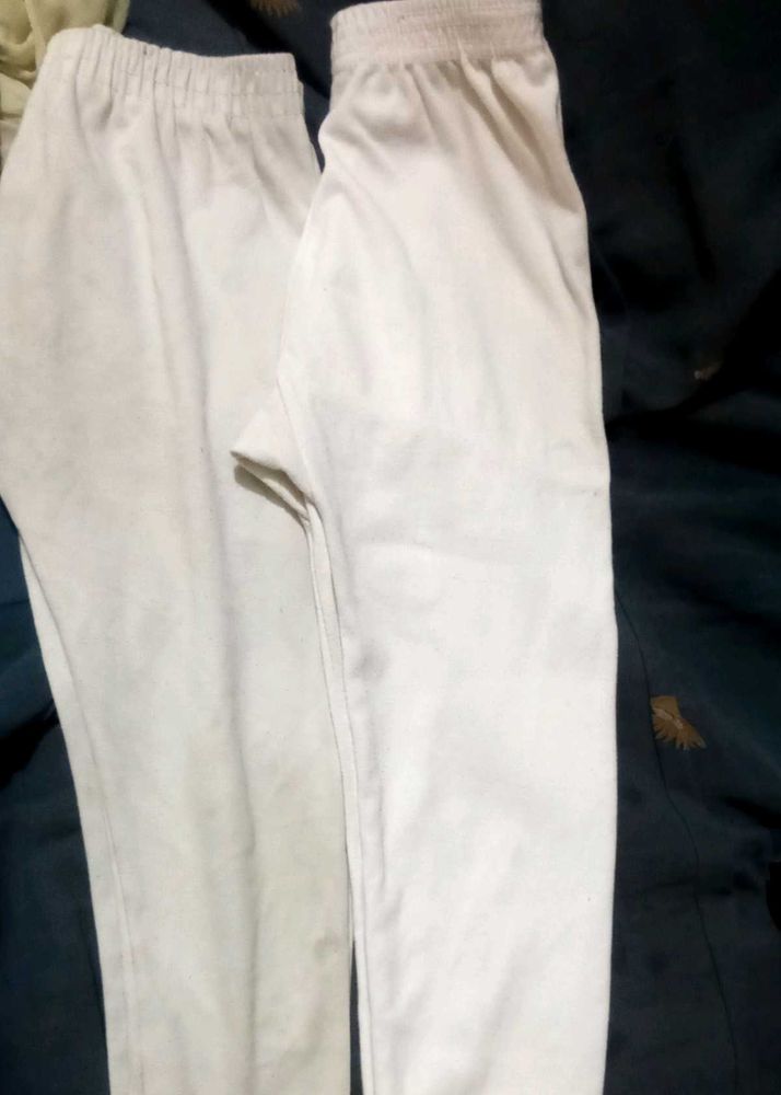 White payjama pant combo pack bundles set