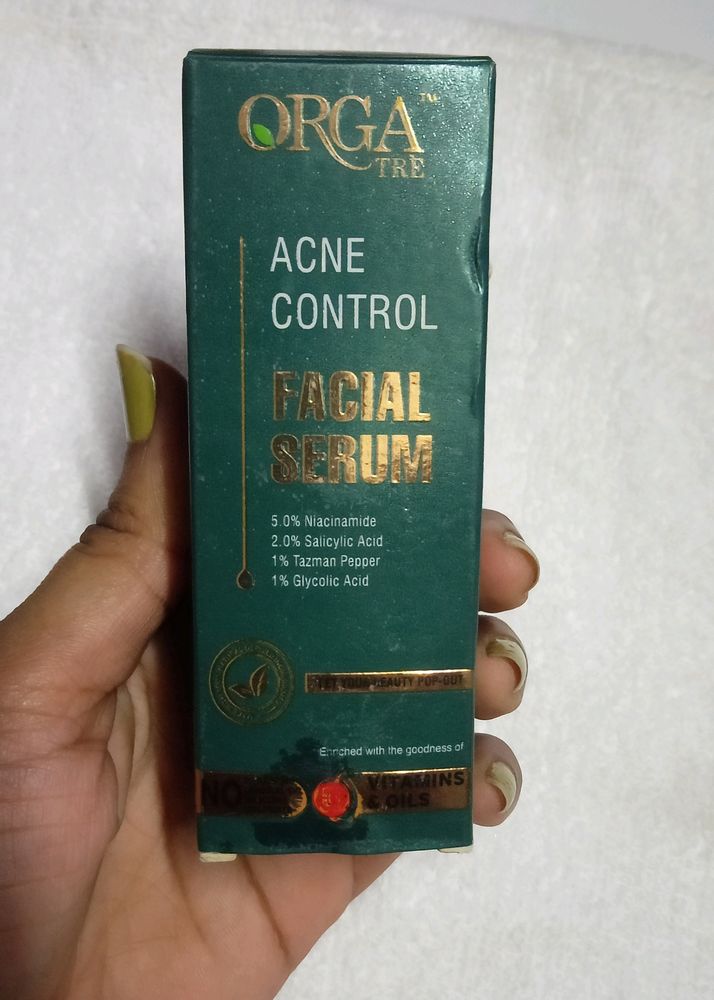 ORGA TRE Acne Control Face Serum