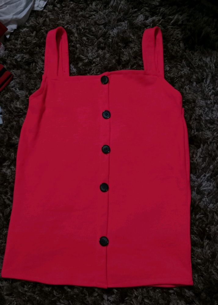 Neon Pink Top