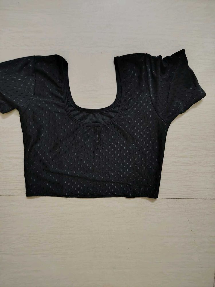 Black Sari Blouse