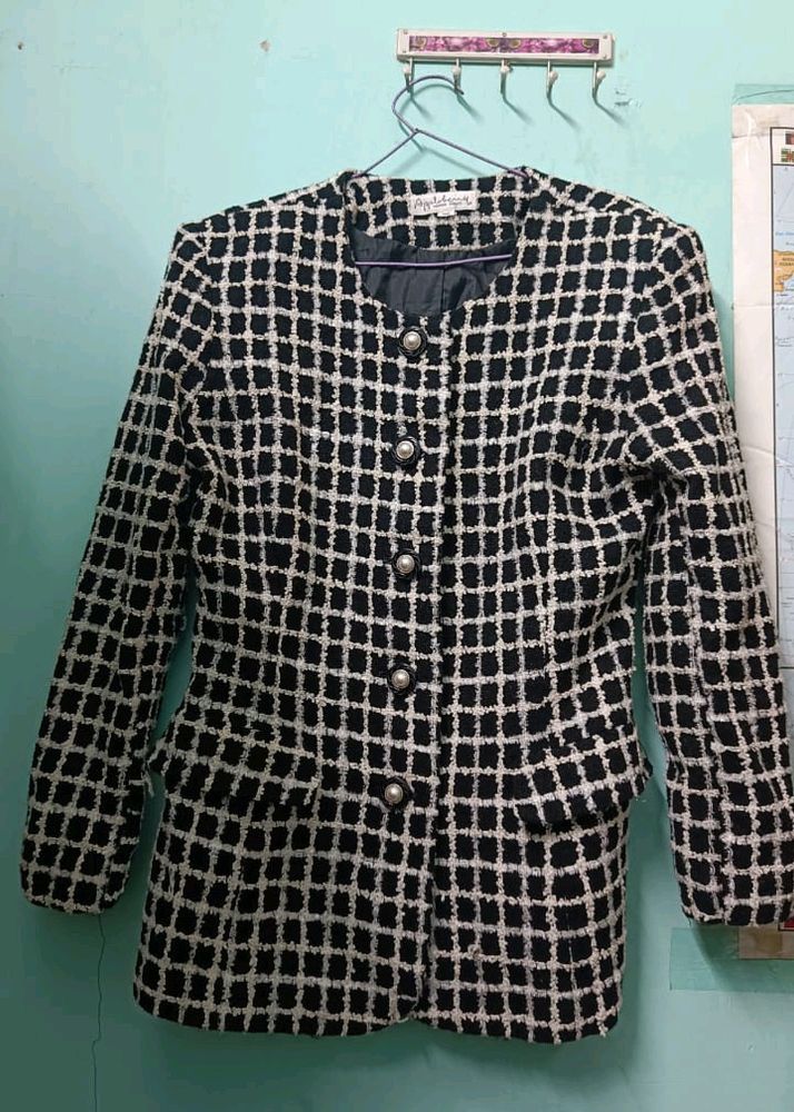 Coat tweed jacket blazer