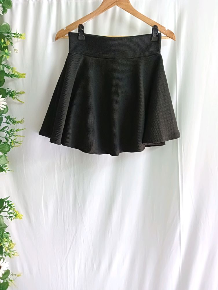 Black Skater Skirt