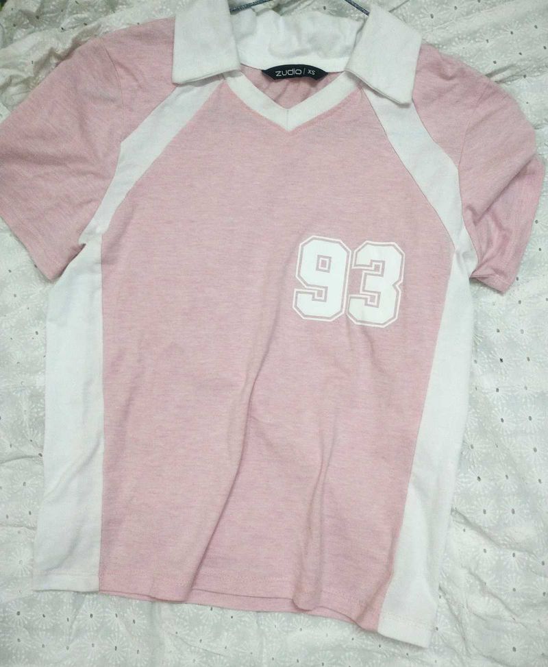 Set Of 2 Pink Tshirt