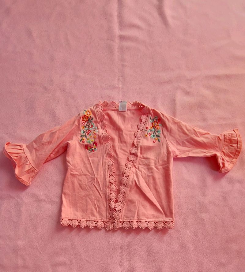 Girls Shrug- 4 To 6 Years