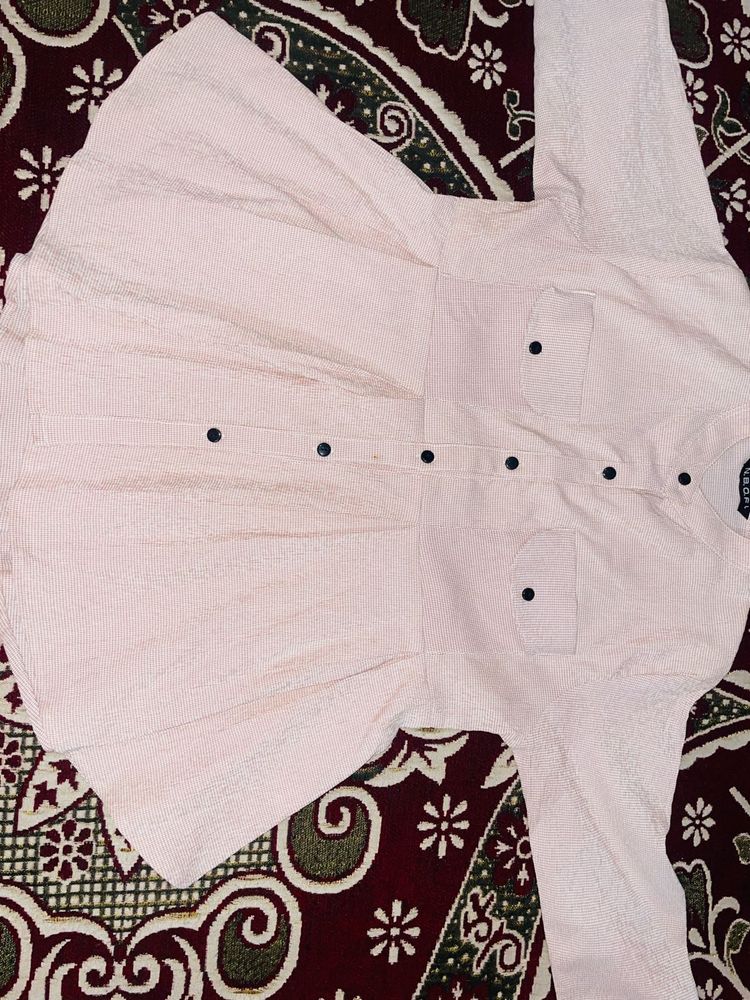 Pink Patterned Shirt