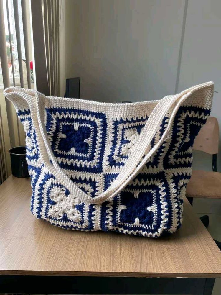 Handmade Crochet Tote Bag