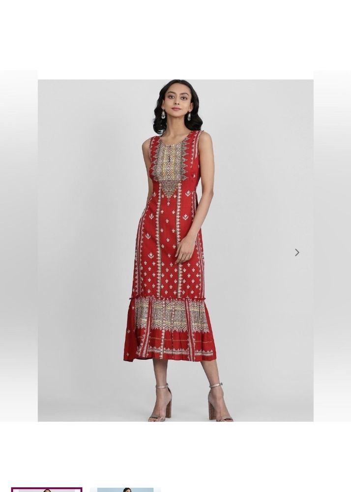Aarke Ritu KumarPrinted A-line Maxi Dress