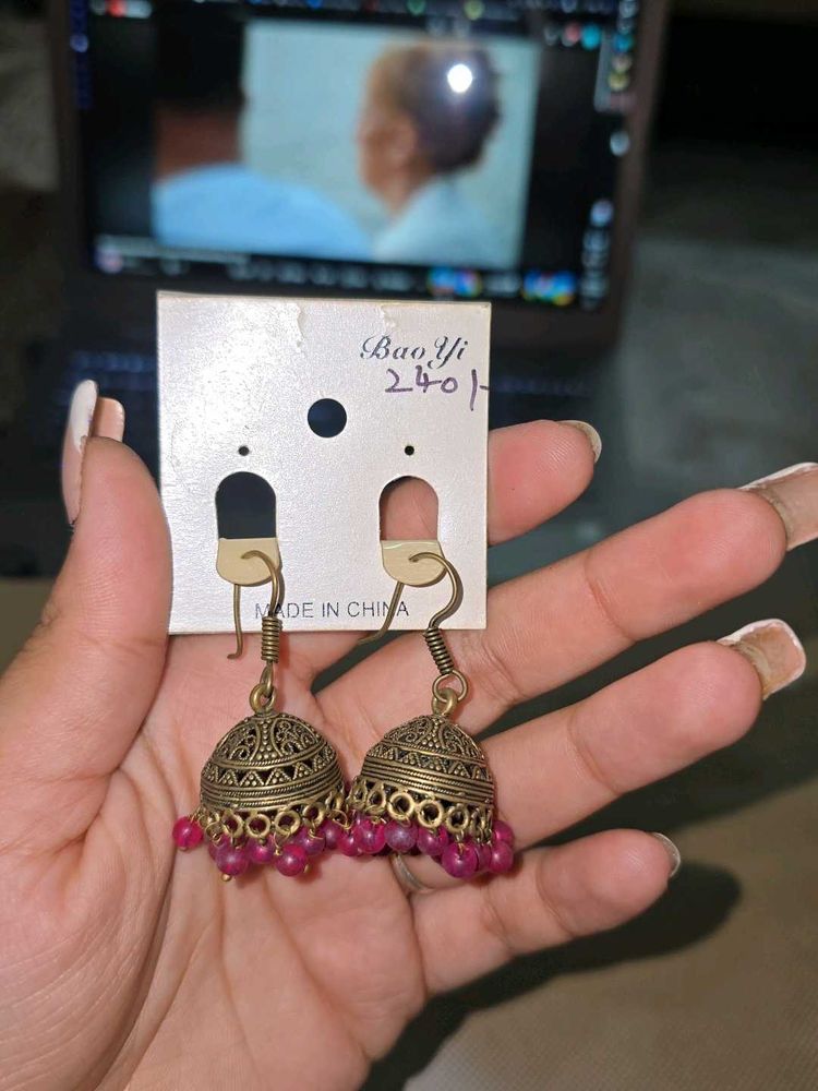 Traditional Jhumka Earrings