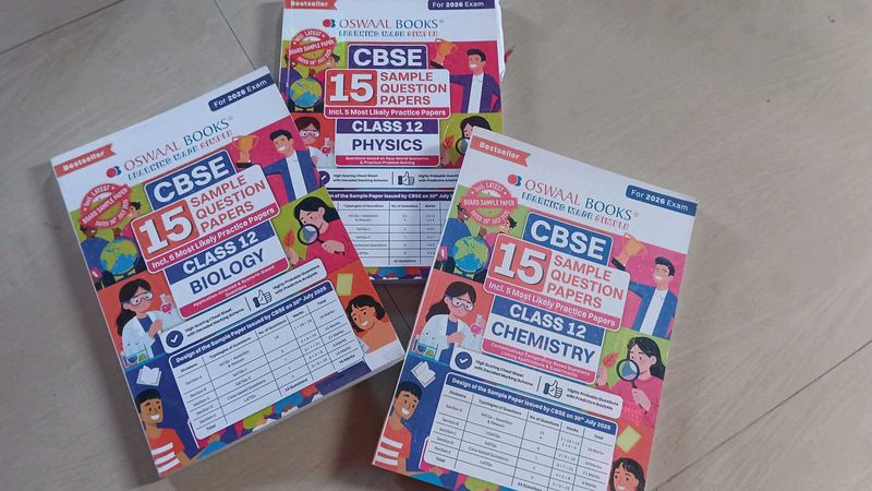 Oswaal Books CBSE Class 12 Sample Papers