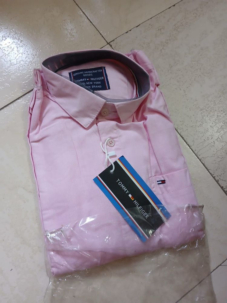 Tommy Hilfiger Pink Casual Shirt negotiable