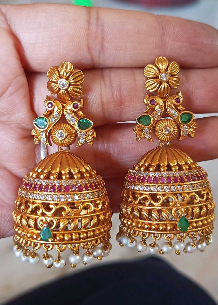 Beautiful Heavy Jhumkas..