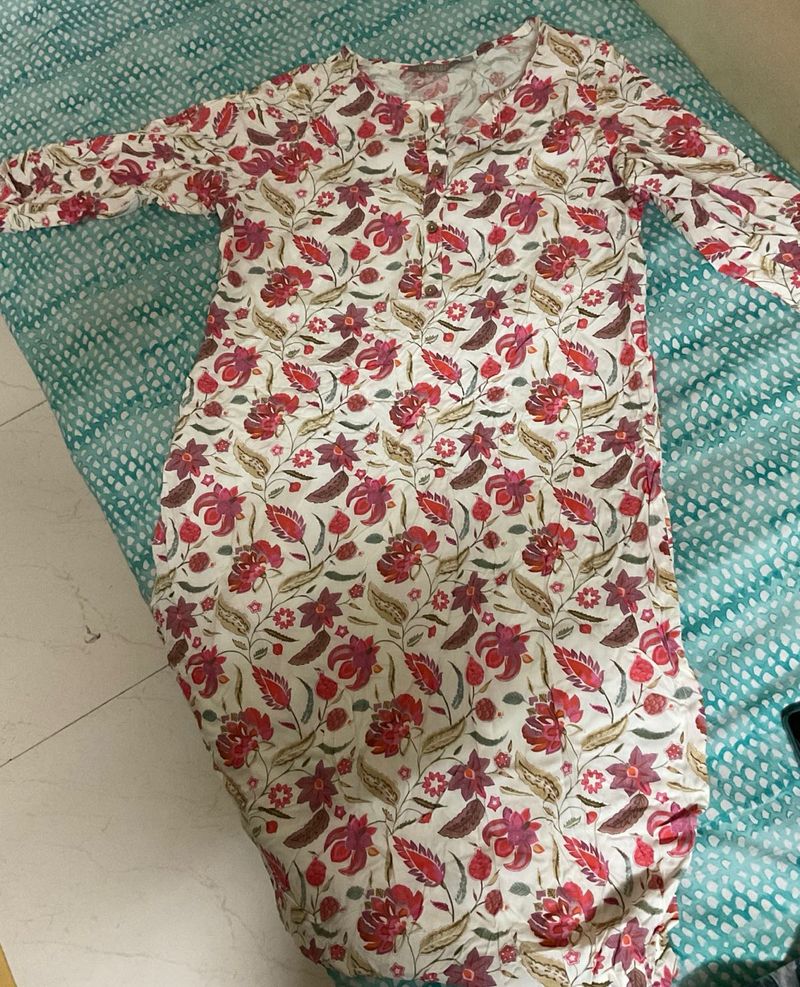 Floral Print Kurti