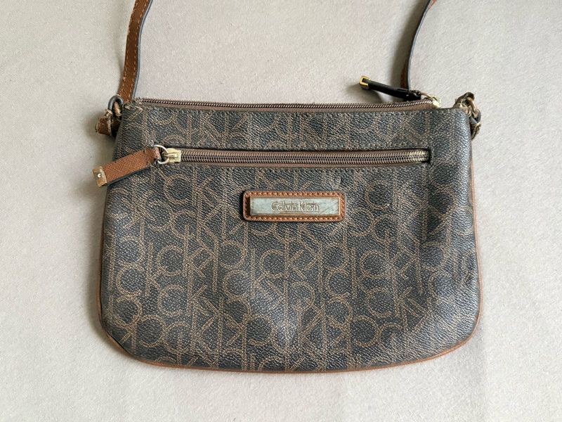 Calvin Klein Monogram Crossbody Bag