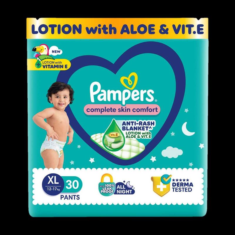 Pampers XL Pants with Aloe &amp; Vitamin E