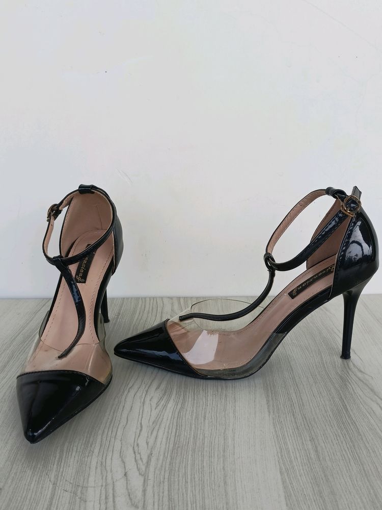 Black stilletos