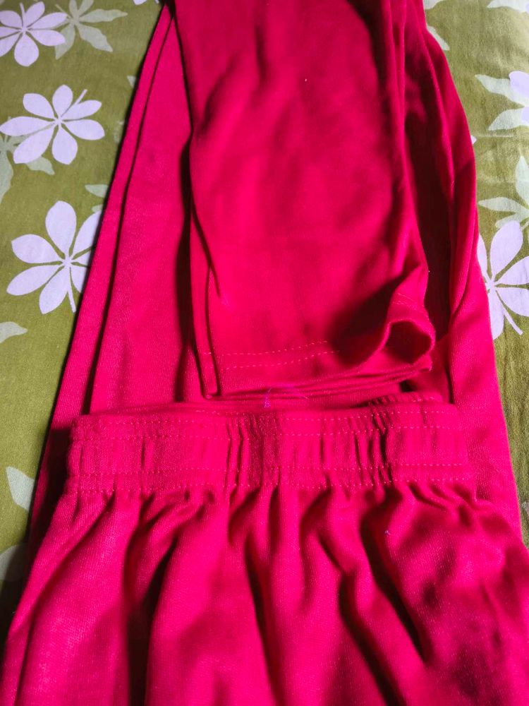 Hot Pink Leggings - Size M