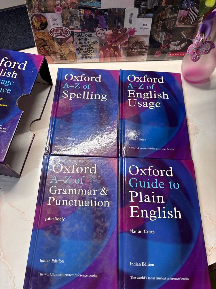 Oxford English Reference Books Set