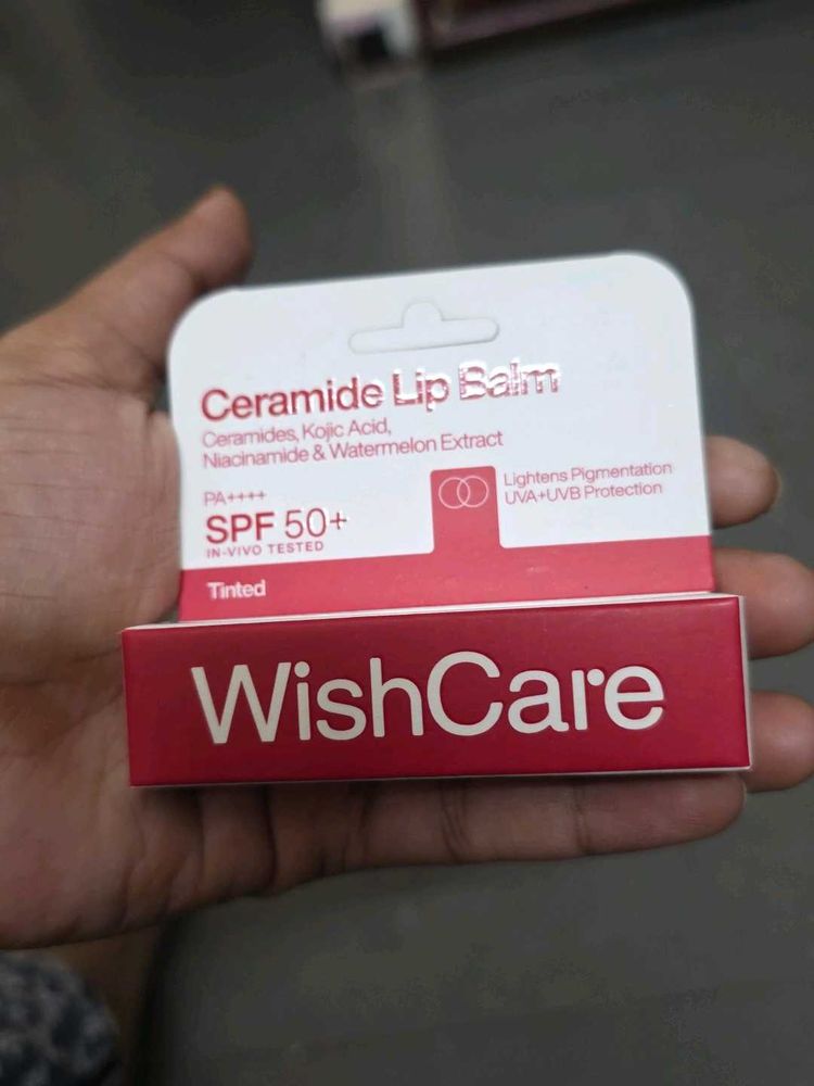 WishCare Ceramide Tinted Lip Balm SPF 50+