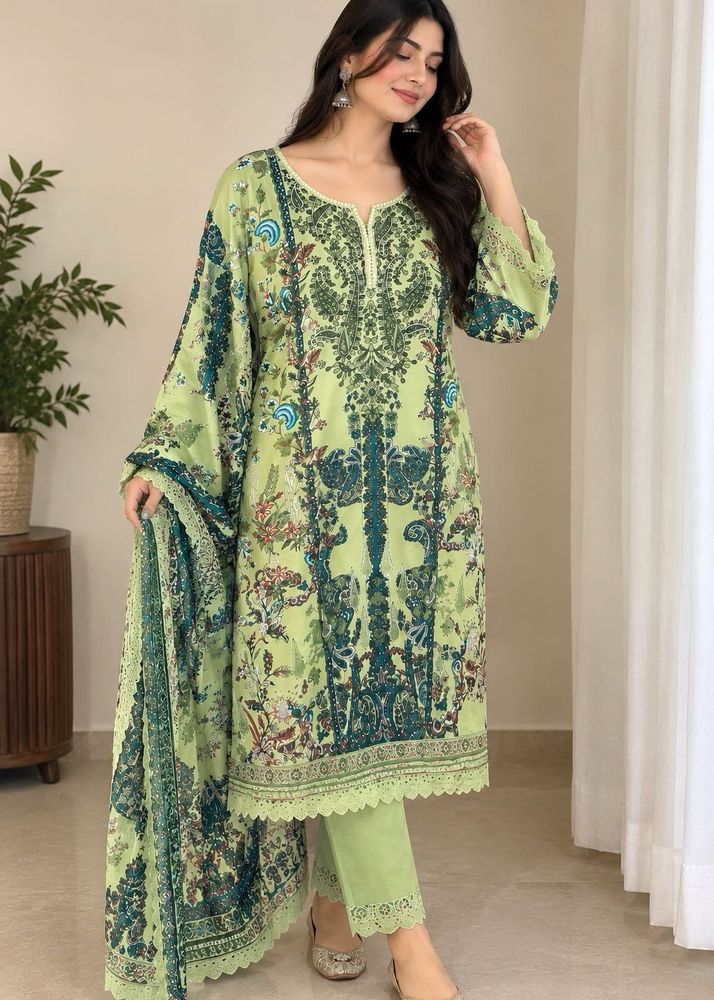Green Ethnic Kurta Set 💚