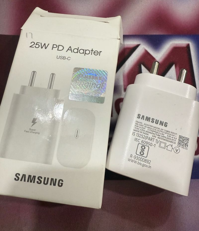 Samsung Compatible 25W PD Adapter