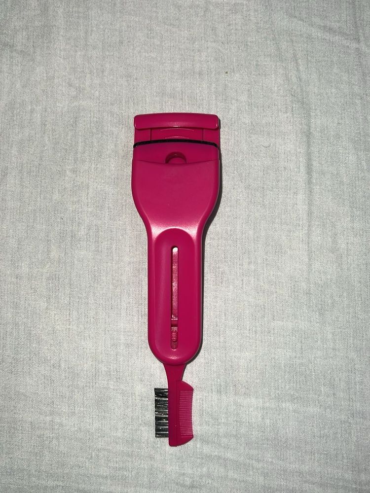 Barbie Pink Eyelash Curler with Comb