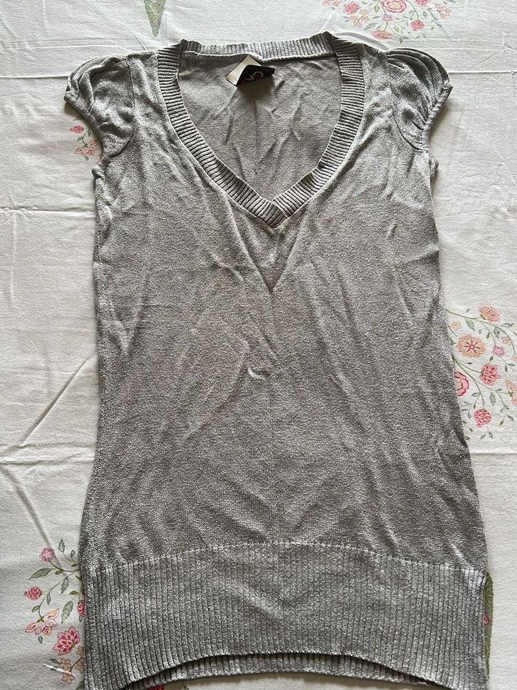 UO Shimmer Knit Top