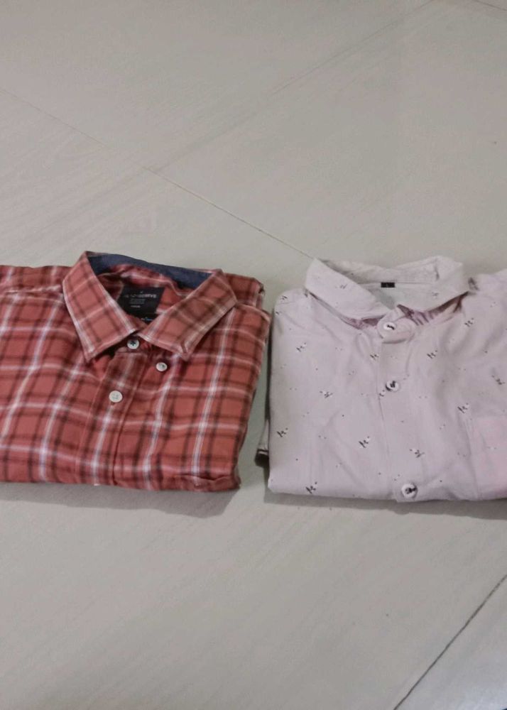 Men's Casual Shirts - Pack of 2