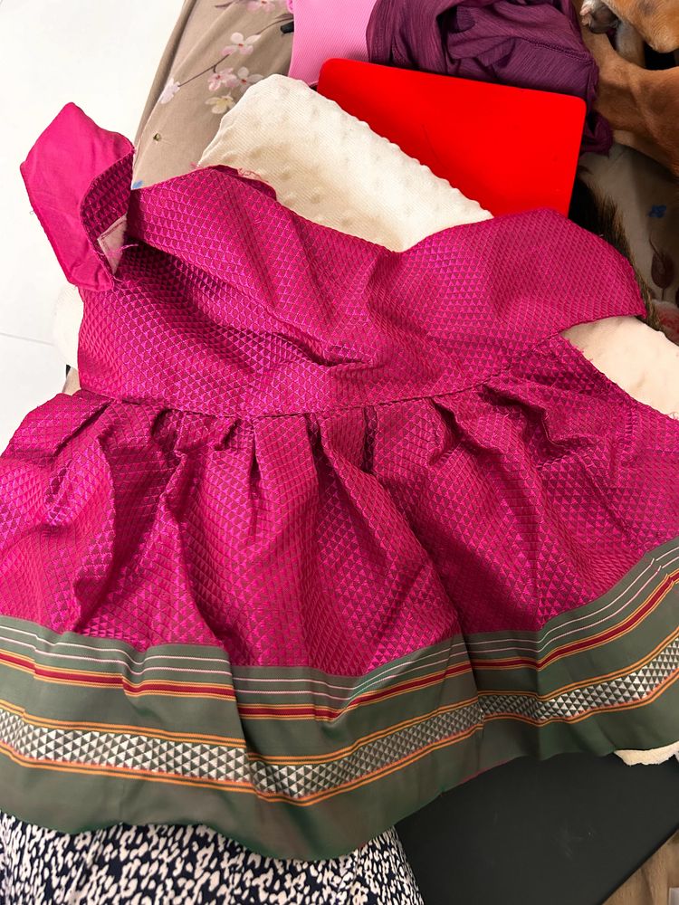 Small Pink Dog Dress