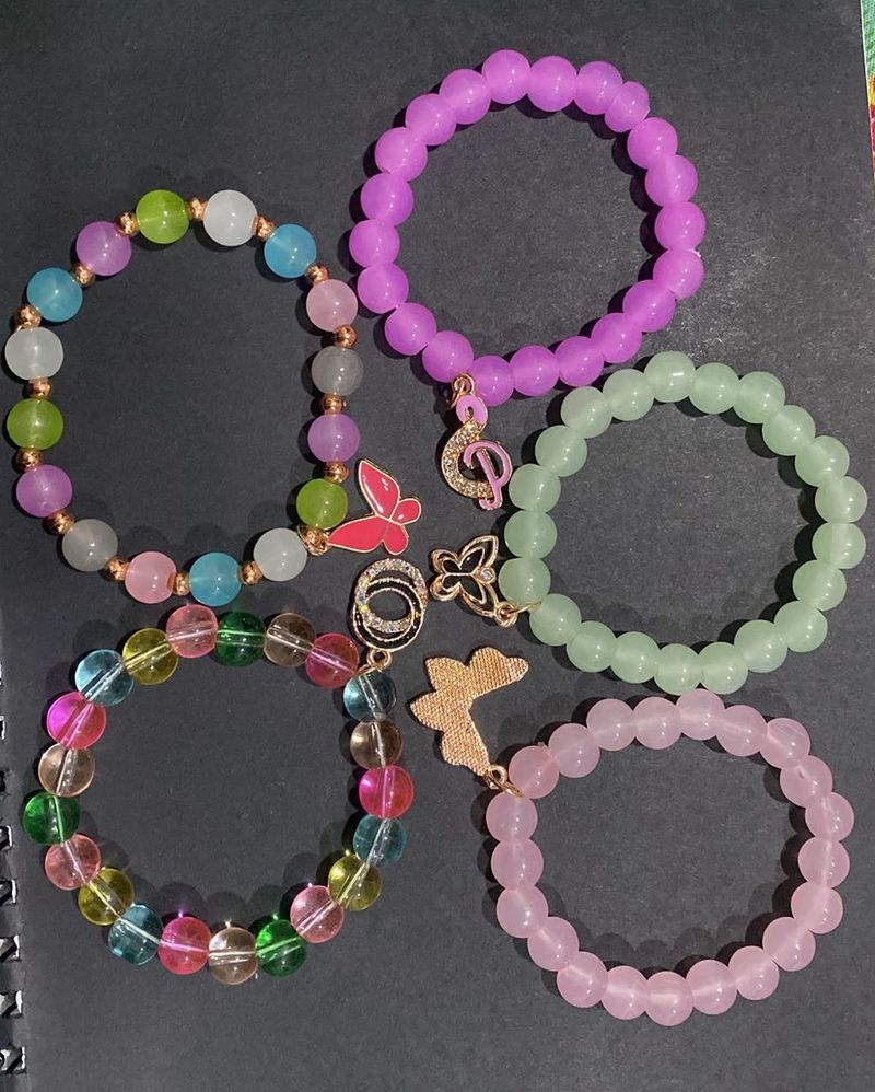 Beaded Charm Bracelets