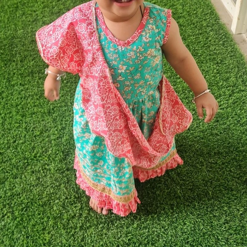 Adorable Baby Girl's Ethnic Dress