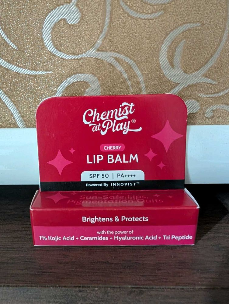 Chemist at Play Cherry Lip Balm SPF 50