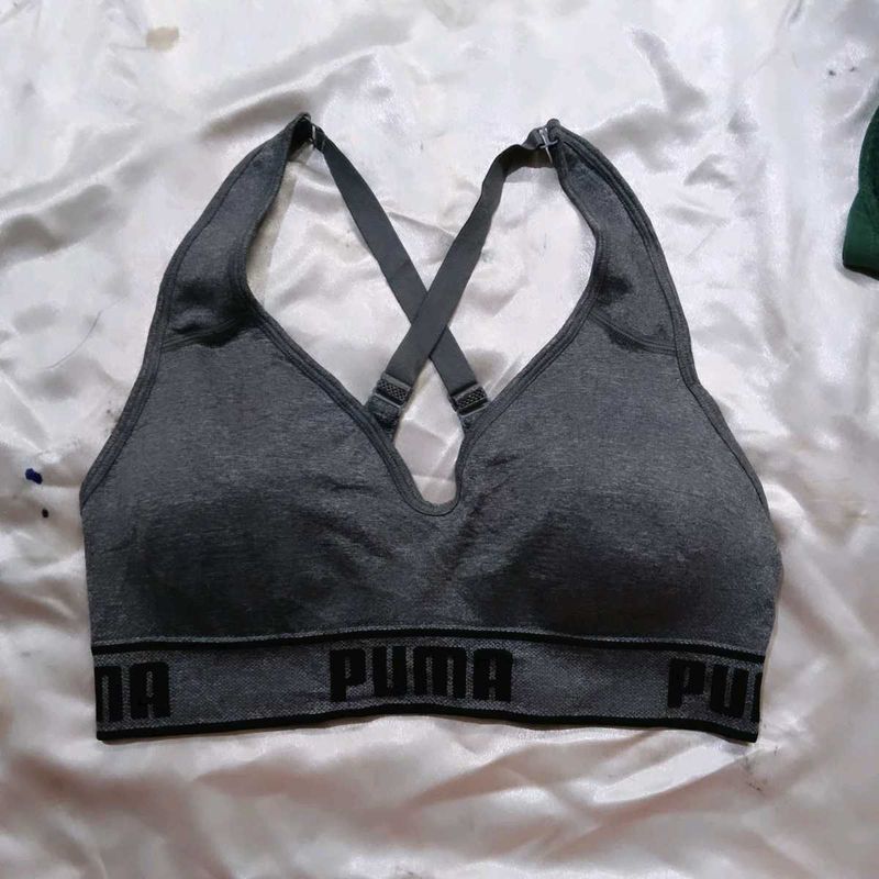 Puma Gray Bra