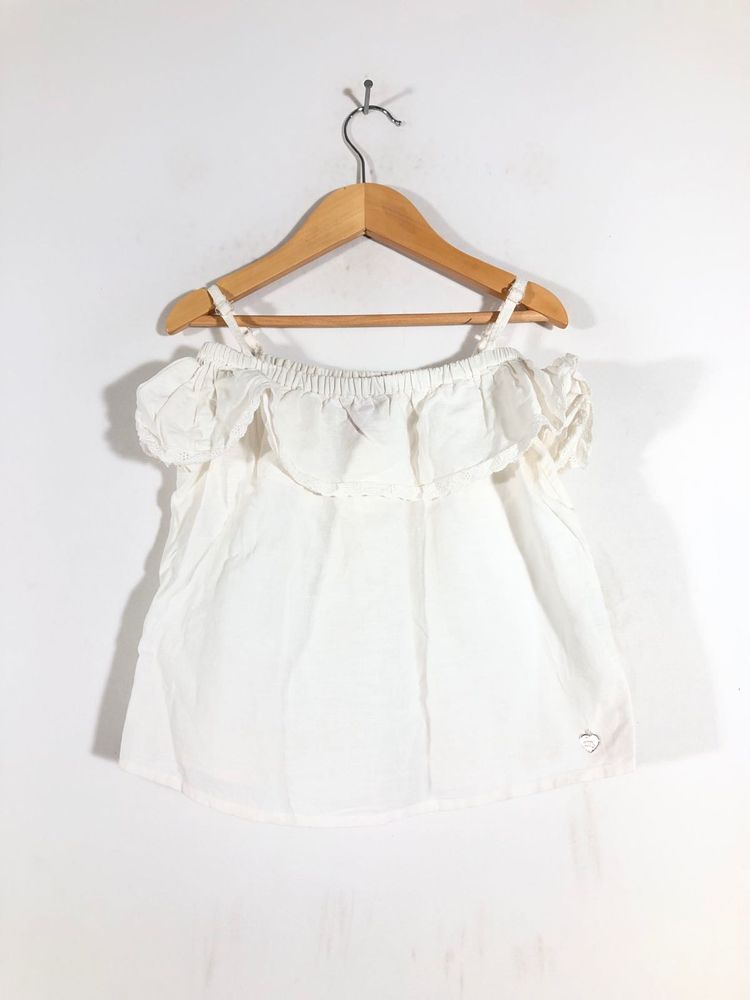 Off White A-Line Top(Girl’s)