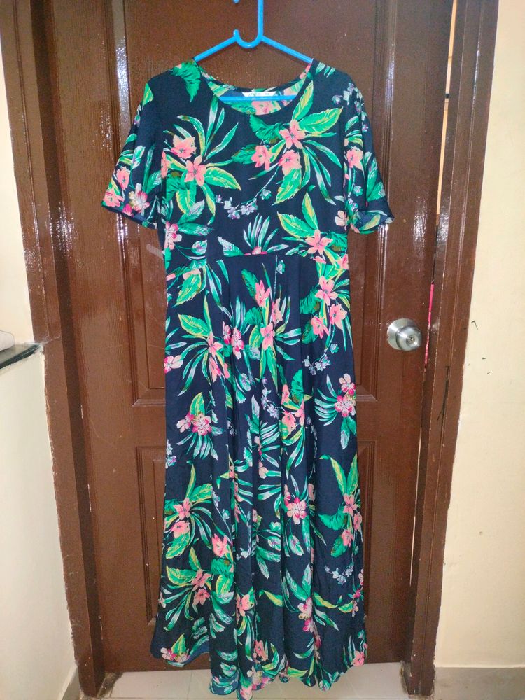 Hawaiian Maxi Dress