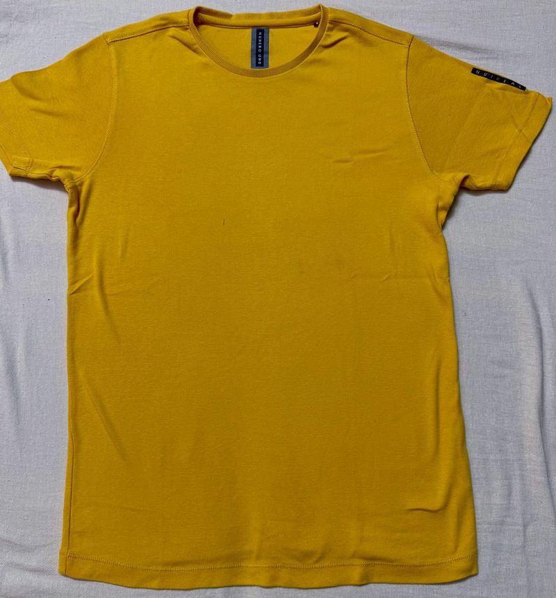 Men's Mustard Yellow T-Shirt