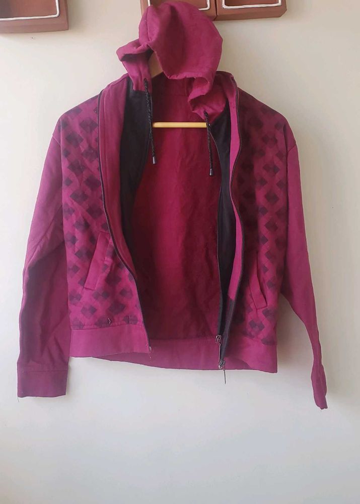 Purple Hoodie/Jacket/ Sweater