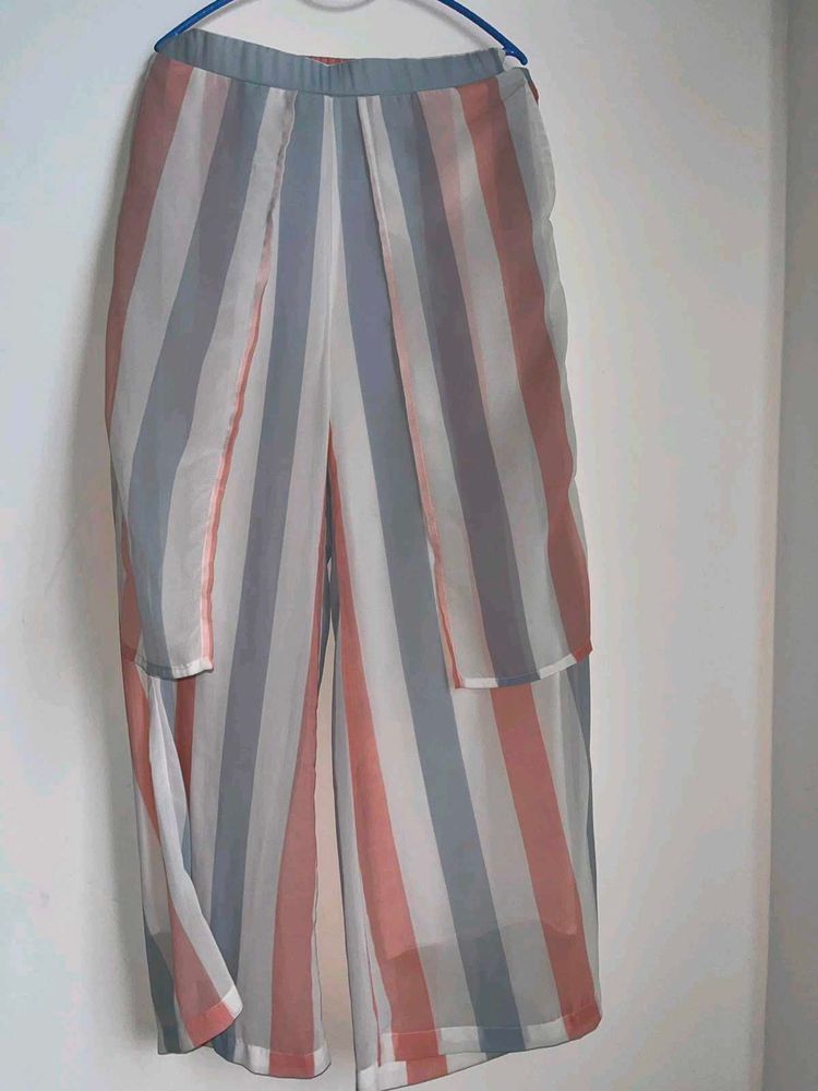 Striped Palazzo Pants