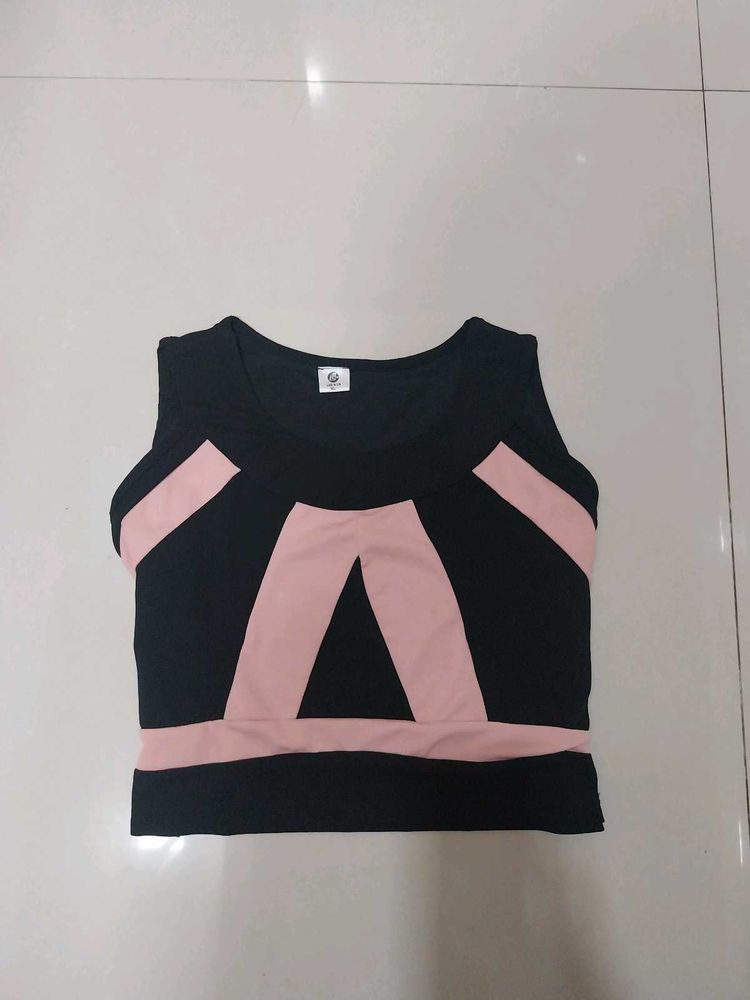 Black &amp; Pink Top