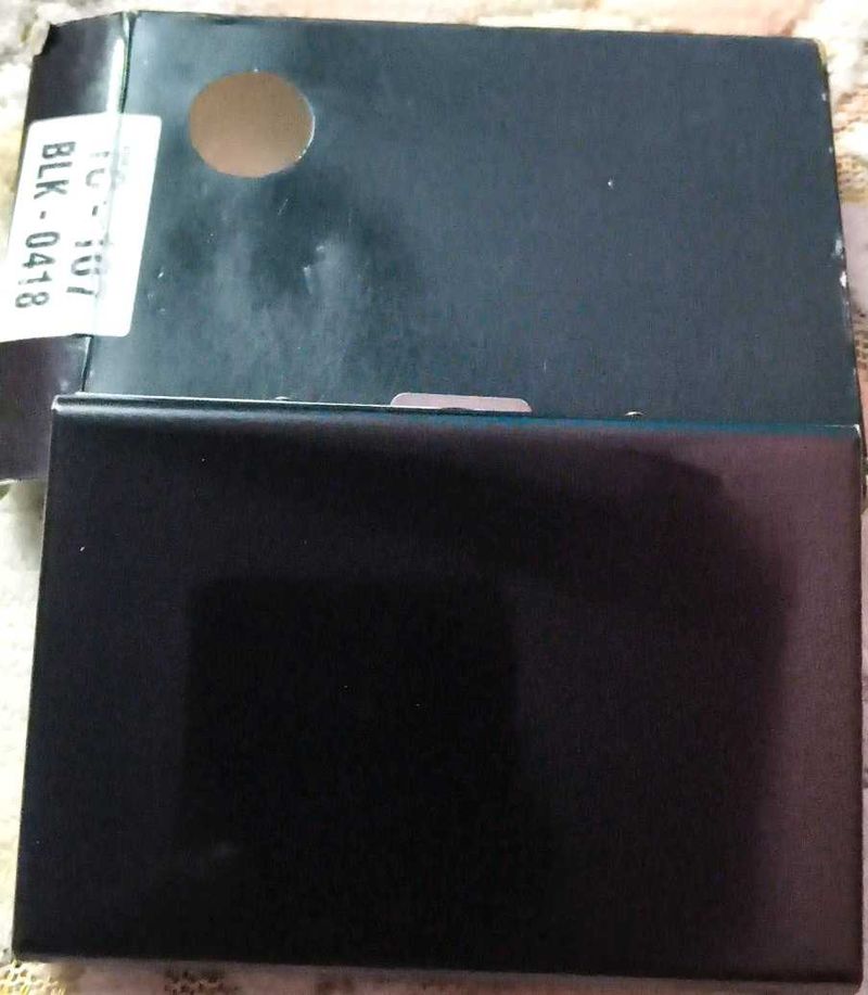 Sleek Black Card Holder Wallet