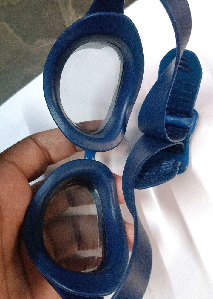 Kids Blue Swimming Goggles