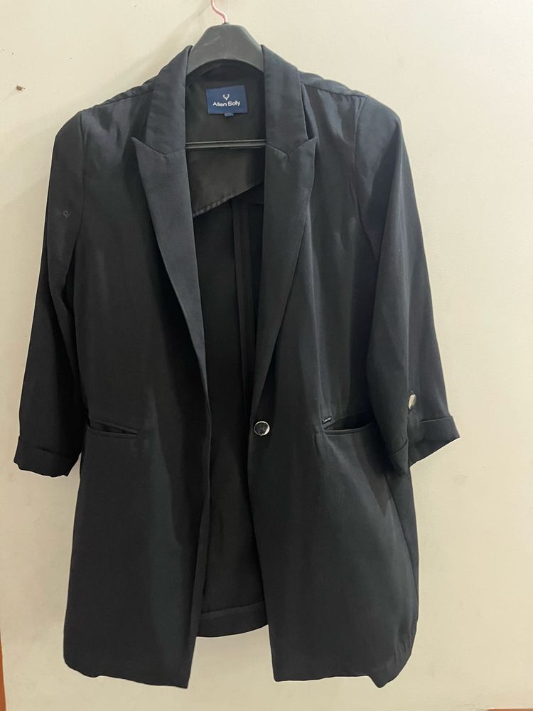 Women's Black Blazer. Size L