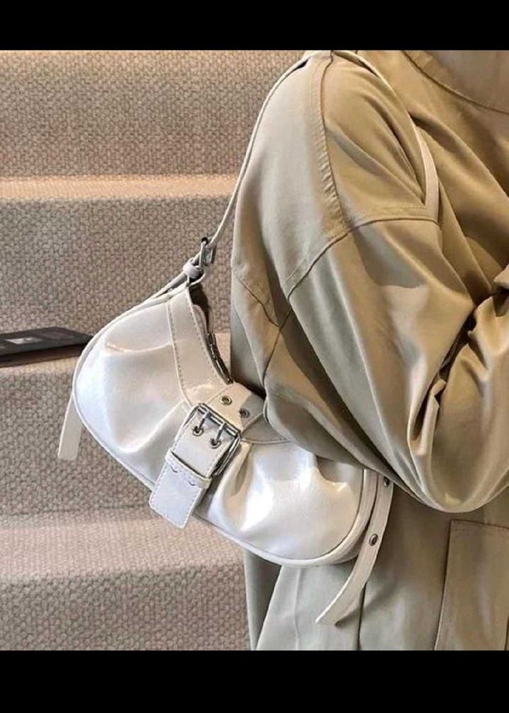 Stylish Cream Shoulder Bag
