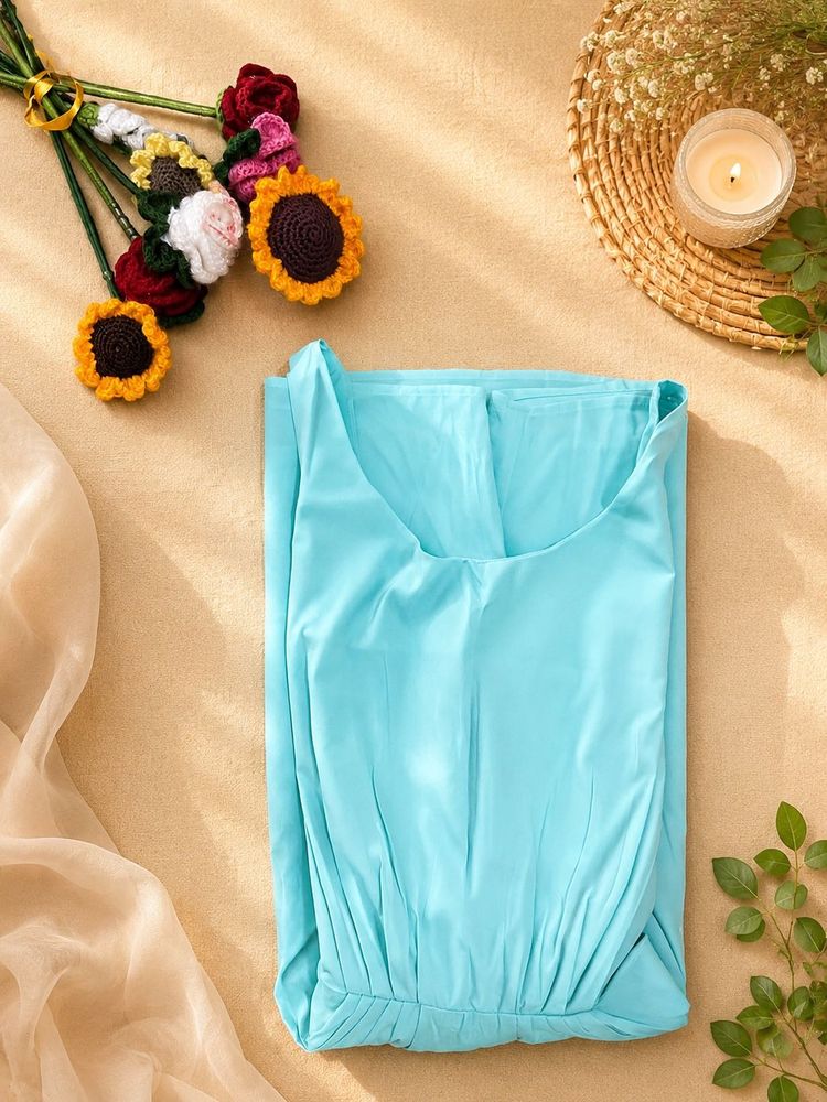 Elegant Teal Dress