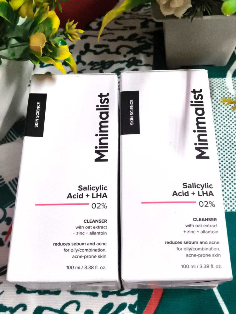 pack of 2 Minimalist Anti-Acne Salicylic Acid